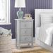 Rosecliff Heights Albrecht 3 - Drawer Solid Wood Nightstand Wood in White | 31.89 H x 18.7 W x 14.17 D in | Wayfair