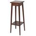 Red Barrel Studio® Square Multi-Tiered Plant Stand Wood/Solid Wood in Brown | 39 H x 12 D in | Wayfair 78B594D50F404904B73AB098077D7E2D