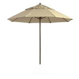 Grosfillex Expert Grosfillex Windmaster 7.5' Round Umbrella, Fiberglass in Brown | Wayfair 98380331