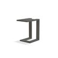Wade Logan® Aroara Aluminum Outdoor Side Table Metal in Gray | 18.9 H x 12.6 W x 20.8 D in | Wayfair 0762D15A60FB4745A13BA72F5FCC2670
