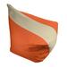 East Urban Home San Francisco Standard Bean Bag Cover Polyester/Fade Resistant in Orange/Brown | 42 H x 38 W x 2 D in | Wayfair
