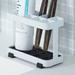 Tower Yamazaki Home Toothbrush & Toothpaste Holder For Bathroom Countertop, Steel, Water Resistant Metal in White | 3.2 H x 4.3 W x 2 D in | Wayfair