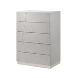 Wade Logan® Mchenry 5 Drawer 30" W Chest Wood in Gray | 45 H x 30 W x 19 D in | Wayfair 308C4E2254CD412B8656C06A603E88E6