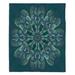 World Menagerie Liela Quilted Flower Ocean Throw Polyester | 51 W in | Wayfair 1C26D960825E4380B5061867FE8E858C