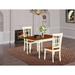 Ophelia & Co. Yemina Drop Leaf Solid Wood Dining Set Wood in White | Wayfair F65476CED1E3465E90FC4C1EAB67680E