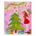 The Holiday Aisle® Crosswall Christmas Tree Throw Polyester | 51 W in | Wayfair 22B888CEB0384B7087767675553C536E