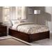 Winston Porter Rola Full Solid Wood Panel Bed w/ Trundle Wood in Brown | 16 H x 55.75 W x 77 D in | Wayfair 9EB1B223BA65438B98937B9C97322085