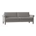 Red Barrel Studio® Garysburg 87.5" Rolled Arm Sofa w/ Reversible Cushions Other Performance s in Gray/White/Brown | Wayfair