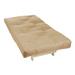 Twin 6" Foam Mattress - Alwyn Home Harding Cold Futon Polyester in Brown | 74 H x 38 W 6 D Wayfair DC6EAA0A46424826BB9E503773E96E95