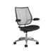 Humanscale Liberty® Ergonomic Mesh Task Chair Upholstered/Mesh in Black | 43.3 H x 26.5 W x 25 D in | Wayfair L113AM14CF12XFSHNSC