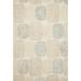 Gray/White Square 1'6" Area Rug - George Oliver Manon Handmade Tufted Wool Beige Rug Wool | Wayfair E8B4C50B86244DF2A0D632C02F2DC74D