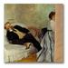 Vault W Artwork Monsieur & Madame Edouard Manet by Edgar Degas Painting - Print on Canvas in Gray | 14 H x 14 W x 2 D in | Wayfair
