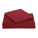 Harriet Bee Sporgh Microfiber Sheet Set Polyester in Red | Twin | Wayfair 35972D4361154C8D9E1F494BD94BFA80