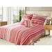 Bay Isle Home™ Leon 100% Cotton Reversible Quilt Set Cotton in Pink/Yellow | Queen | Wayfair BYIL1541 42894962