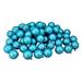 Northlight Seasonal Shatterproof Matte Christmas Ball Ornament Plastic in Blue | Wayfair 31753523