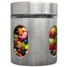 Latitude Run® Kitchen Canister Metal in Gray | 4.37 H x 3.37 W x 3.37 D in | Wayfair 0D531253293443A897141C75912314B2