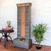 Williston Forge Copper/Natural Stone Fountain w/ Light | 48 H x 19 W x 10 D in | Wayfair 57037F9BD94749B89CEE2868C7CF8658