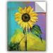 August Grove® Sunflowe Removable Wall Decal Vinyl | 14 H x 18 W in | Wayfair F3385620F3474E91A57145CC4179BC7F