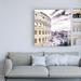 Ebern Designs Dolce Vita Rome 3 Colosseum VII by Philippe Hugonnard - Wrapped Canvas Photograph Print Canvas in Blue/White | Wayfair