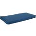 Arlmont & Co. Outdoor Seat Cushion Synthetic in Blue | 2.5 H x 41 W in | Wayfair 12A7FD7CC68D4F47A368E67FEAAFC8DA