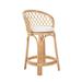 Bayou Breeze Sandi Counter & Bar Stool Wicker/Rattan in Brown | 39.5 H x 24 W x 24 D in | Wayfair DD2E6EEB8A6A45939A13E934B5A3A756