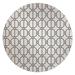 George Oliver Low Pile Carpet Straight Round Chair Mat in Gray | 0.08 H x 60 W x 60 D in | Wayfair 283FE53EB9974B56AEE89712DC8F922A