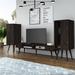 Wade Logan® Ariebella Solid Wood Entertainment Center for TVs up to 58" Wood in Brown | 14.25 H in | Wayfair 1F0A7DE2256C4FD4A277A166B693BB12