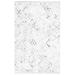 White 36 x 0.28 in Indoor Area Rug - Dakota Fields Geometric Handmade Tufted Ivory Area Rug Polyester | 36 W x 0.28 D in | Wayfair