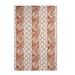 White 24 x 0.13 in Area Rug - Dakota Fields Geometric Orange/Beige Area Rug Chenille | 24 W x 0.13 D in | Wayfair 26829498B7474781991B8DE808D5616C