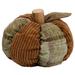 The Holiday Aisle® Plaid & Corduroy Pumpkin w/ Wood Stem | 5.1 H x 10.2 W x 10.2 D in | Wayfair F91CC80F688D43B29C37ECCA46BC6239