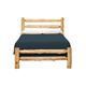 Loon Peak® Freshford Solid Wood Low Profile Standard Bed Wood in Brown | 52 H x 42 W x 87 D in | Wayfair D1825997F1484D96A3B96D03680706D3