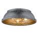 Sand & Stable™ Skye 3-Light 16.5" Flush Mount in Black | 5.75 H x 16.5 W x 16.5 D in | Wayfair CAC47FC2167442C682DFF7DC65744609