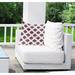 Foundry Select Manns Cotton Indoor/Outdoor Geometric Throw Pillow Eco-Fill/Cotton | 16 H x 16 W x 4 D in | Wayfair BNRS7759 40718795
