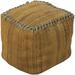 Union Rustic Damm 18" Wide Square Pouf Ottoman in Blue | 18 H x 18 W x 18 D in | Wayfair BNGL1697 26431971