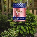 Trinx Patriotic American 2-Sided Polyester 15 x 11 in. Garden Flag in Red/Blue | 15 H x 11 W in | Wayfair 934EF920067C452D8C04BAE9CC2339C6