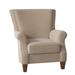 Armchair - Winston Porter Biehl 34" Wide Armchair Polyester/Cotton/Velvet/Other Performance Fabrics in Brown | 37 H x 34 W x 36 D in | Wayfair