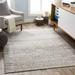 Gray/White 63 x 0.914 in Area Rug - Ophelia & Co. Alys Distressed Traditional Black Area Rug | 63 W x 0.914 D in | Wayfair