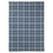 East Urban Home Seattle Football Luxury Fleece Throw Microfiber/Fleece/Microfiber/Fleece, Sherpa in Gray/Blue | 60 W in | Wayfair