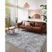 White 138 x 102 x 0.13 in Area Rug - Foundry Select Maysonet Southwestern Gray/Charcoal Area Rug Polyester | 138 H x 102 W x 0.13 D in | Wayfair