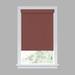 LEVOLOR Custom Cordless Room Darkening Roller Shades, Designer Textures in Maroon Synthetic Fabrics | 24 H x 46.25 W x 3.25 D in | Wayfair