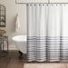 Kelly Clarkson Home Striped Single Shower Curtain Polyester | 74 H x 71 W in | Wayfair D5EE006BD03E42DD9D9383CAE61D3D40