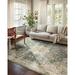 Gray 44 x 26 x 0.5 in Area Rug - Charlton Home® Erp Oriental Ivory/Slate Area Rug Polyester | 44 H x 26 W x 0.5 D in | Wayfair