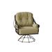 Woodard Derby Outdoor Rocking Chair in Gray/Brown | 41.25 H x 35.5 W x 34.75 D in | Wayfair 4T0077-48-23M