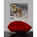 Wallhogs King of The Jungle Wall Decal Canvas/Fabric in Brown/Gray | 20 H x 24 W in | Wayfair anim8-t24