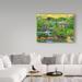 Winston Porter 'Cows May Come & Cows My Go' Acrylic Painting Print on Wrapped Canvas Canvas | 14 H x 19 W x 2 D in | Wayfair