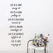 Wallums Wall Decor 'Life Is' Quote Wall Decal Vinyl, Glass in Black | 9 H x 36 W in | Wayfair quotes-lifeis-mn-18x48_Black