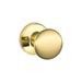 Schlage Stratus Knob Non-Turning Lock in Yellow | 2.68 H x 3.03 W x 2.6 D in | Wayfair J170STR605