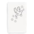 The Holiday Aisle® Joachim Dove Embroidered Luxury 100% Turkish Cotton Hand Towel Terry Cloth in White | Wayfair 6B194A9A14D340EF8A16FB453485108A