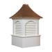 YardCraft Classic Series Dalton Vinyl Cupola Vinyl/Metal/Copper in Brown/White | 48 H x 28 W x 28 D in | Wayfair VCUP-DE24