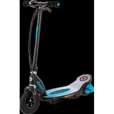 "Razor Power Core E100 Electric Scooter w/ Aluminum Deck Black/Blue 13111293"